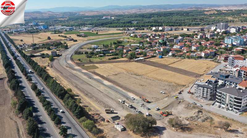 Balıkesir OSB yolu 3. kısım çalışmaları devam ediyor