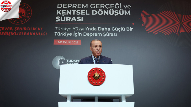 Cumhurbaşkanı Erdoğan: 2024 yılında afet bölgesi için 1 trilyon liralık kaynak tahsis edeceğiz.