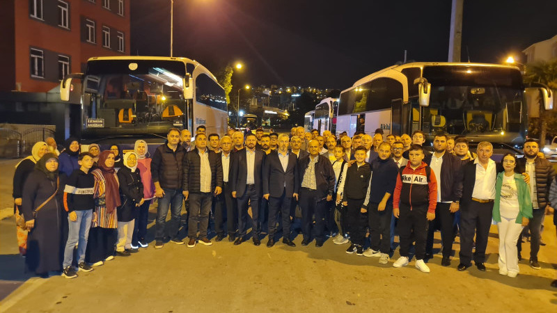 Karesililerin Erdoğan Sevgisi Ankara'ya taştı...