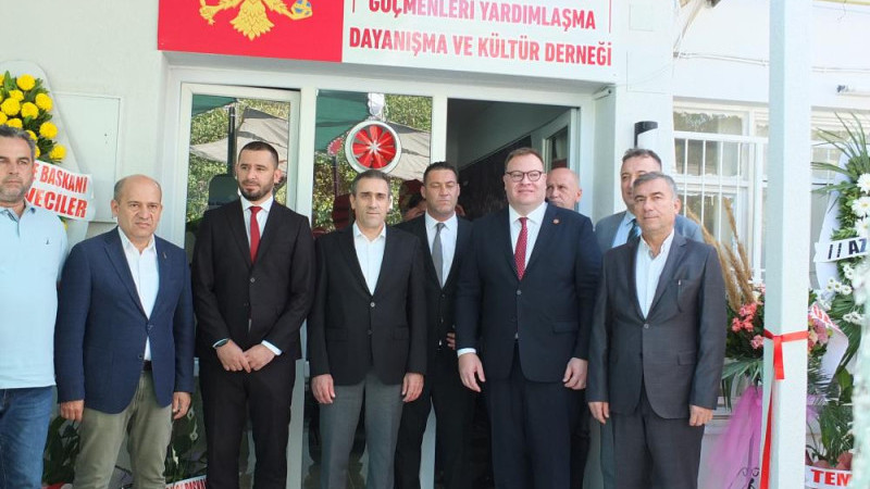 Karadağ Göçmenleri Derneği törenle açıldı