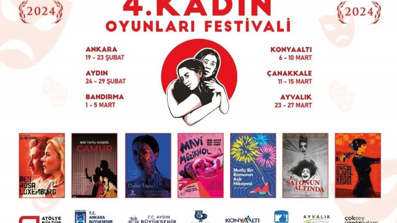 Ayvalık Kadın Oyunları Festivali 23-27 Mart tarihlerinde