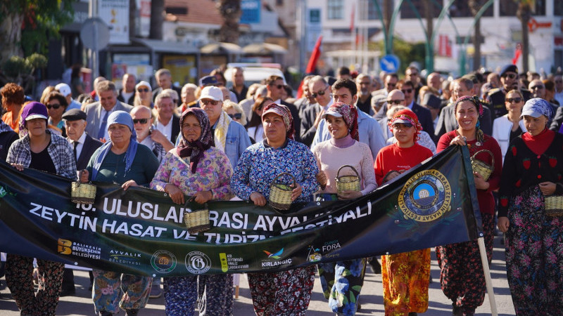 Uluslararası Ayvalık Zeytin Hasat ve Turizm Festivali’nden 19’uncu kez “Merhaba”